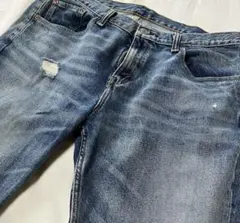 リーバイス511 メキシコ製　色落ち良好！ヒゲ　ダメージ　W34 股下80