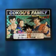 セール　ドラゴンボール　カードダス 646 孫悟飯一家