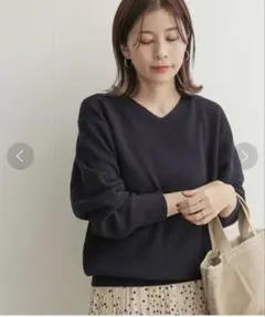 URBAN RESEARCH DOORS コットン畦ニット 定価8,800円