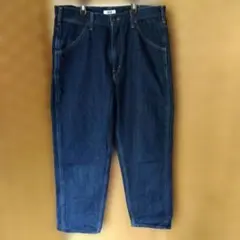 ユニクロ U ワイドフィット テーパード ジーンズ メンズ 34インチ