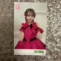 AKB48 2026年 3月 田口愛佳 ガラポン チェキ風 生写真