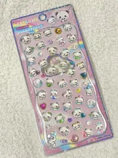 【正規品】もちもちぱんだ　ジュエルプチドロップ　ボンボンドロップシール