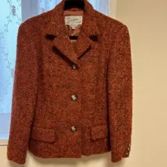 Scapa テーラードジャケット サイズ40 オレンジ系