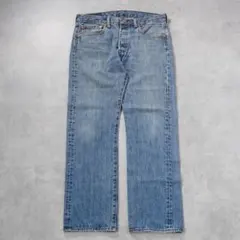 リーバイス501 Levis W31 ブルーデニム 青 ヒゲ 古着 17922