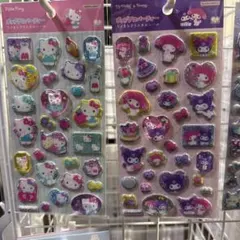 サンリオ　ポップデコパーティ　シール　マイメロ　クロミ　キティ