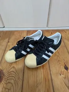 adidas スニーカー 黒/白 26.5cm