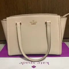 【値下げ中】kate spade ショルダーバック  2way ベージュ