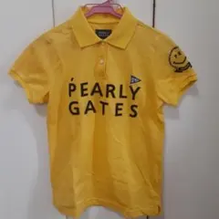 PEARLY GATES イエロー ポロシャツ0
