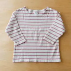 バースデイ　フタフタ　ボーダー長袖Tシャツ　95