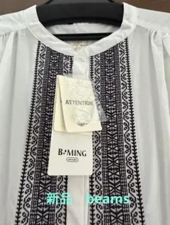 B:MING by BEAMS 刺繍ノースリーブ　ワンピースのサムネイル