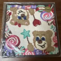 FEILER クマとキャンディ柄 ハンカチ ラブラリー