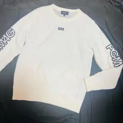 パーリーゲイツ ホワイト 長袖セーター