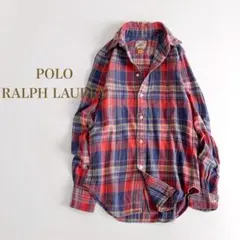 【正規品】POLO RALPH LAUREN チェック柄コットンシャツ