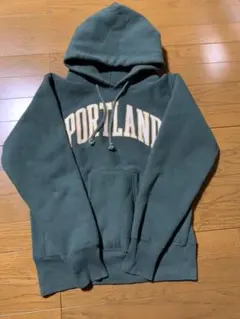 チャンピオン MADE IN USAリバースウィーブ パーカー　赤タグ　Lサイズ