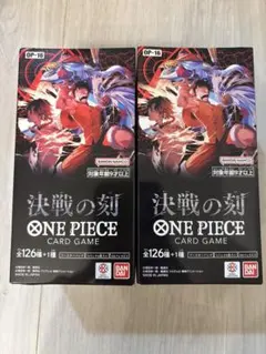 ONE PIECEカード 決戦の刻 テープ付 新品未開封 2BOX - メルカリ
