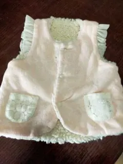 センスオブワンダー 裏ボア ベスト　オーガニックコットン【日本製】