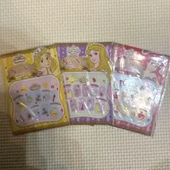 ディズニープリンセス ネイルシール 3パックセット