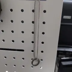 ダブルリングのネックレス