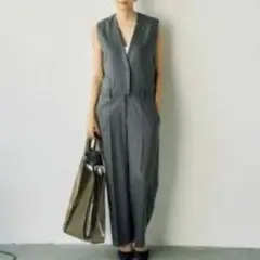 リアムプラージュ　ベストツィードオールインワン　conte