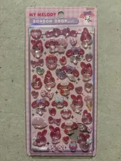 【正規品】マイメロディボンボンドロップシール第2弾