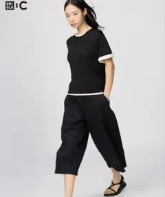 UNIQLO C コットンキュロット