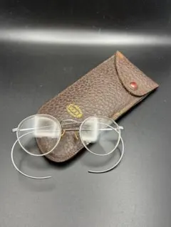 時代 金色眼鏡 幅約11cm 東お8-0811① - メルカリ