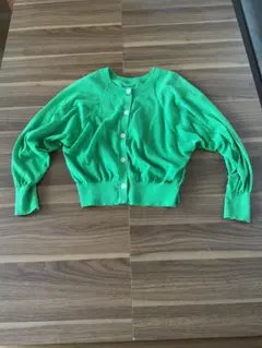 green label relaxing カーディガン グリーンのサムネイル
