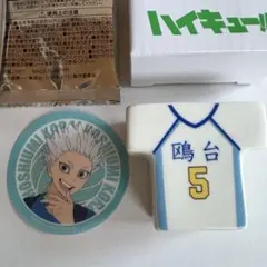 ハイキュー!!　星海光来　マツキヨココカラ　歯ブラシスタンド　クリアステッカー