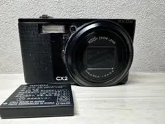 【完動品】RICOH CX2 コンパクトデジタルカメラ ブラック 黒 リコーのサムネイル