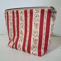 ハンドメイド ポーチ 舟形
