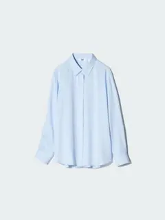 UNIQLO レーヨンブラウス/ストライプ