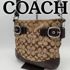 COACH コーチ ショルダーバッグ シグネチャー キャンバス F17088