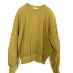 UNITED ARROWS シアートップス マスタード