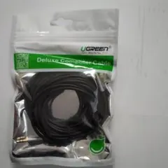 UGREEN 3.5mmステレオケーブル 5m アルミケース付き
