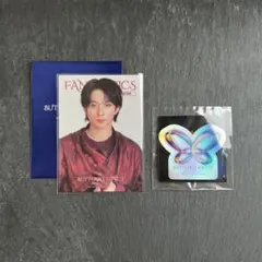 FANTASTICS　澤本夏輝　フォトカード　オーロラステッカー2枚　ガチャ