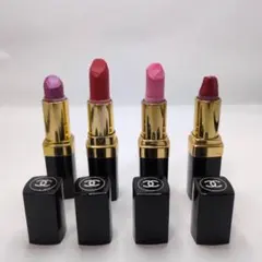 【CHANEL】シャネル リップ 4本セット お試し まとめ売り ルージュのサムネイル