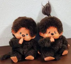 【希少：セキグチ】1970年代 初代 モンチッチ ２体セット 昭和レトロ