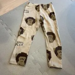 【ZARA 】サル柄　レギンス　※98cm