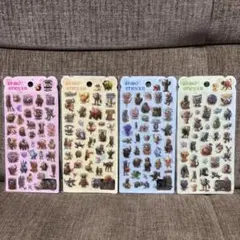 イタリアンブレインロットプクプク3Dシール 4枚セット