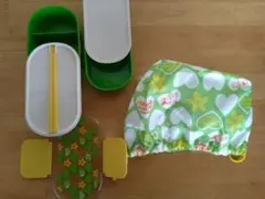 ハレイワ お弁当箱 箸 ランチ巾着 3点セット 新品未使用