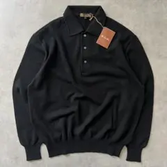 未使用品 ロロピアーナ カシミアシルク ポロニット Loro Piana - 未使用品 ロロピアーナ カシミアシルク ポロニットの通販
