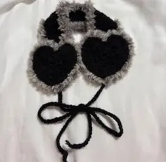 イヤーマフ　黒　ハンドメイドのサムネイル