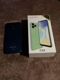 中古　OUKITEL C53 ブル-