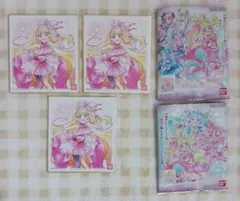 ★1369 キュアバタフライ　プリキュア色紙ART７　描き下ろしイラスト　３枚