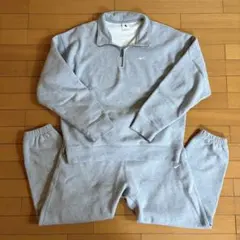 NIKE ソロスウッシュ ハーフジップ スウェット 上下 セットアップ パンツ