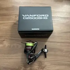 SHIMANO 24 VANFORD C2500SXG スピニングリール - メルカリ