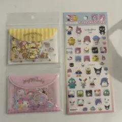 Sanrio ポムポムプリン マイメロディ シールセット