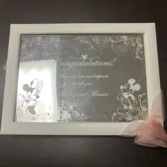 ミッキー・ミニー 記念品 ミラーフレーム