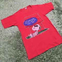 【激レア】SNOOPY（スヌーピー）70s〜80sヴィンテージTシャツ Sサイズ