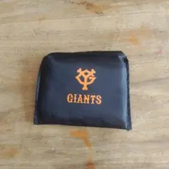 GIANTS 黒オレンジロゴエコバッグ